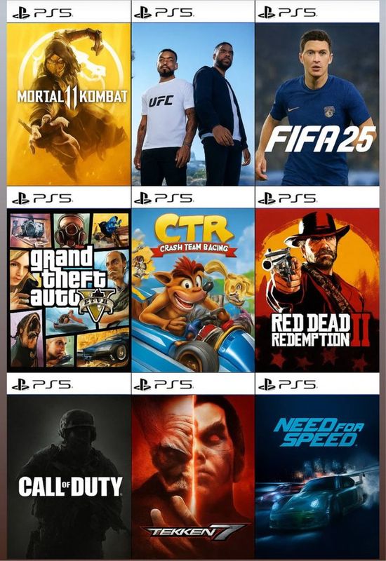 Sony PlayStation 5 (9 игр в комплекте) всё для яркого старта Sony PlayStation 5 (9 игр в комплекте) всё для яркого старта