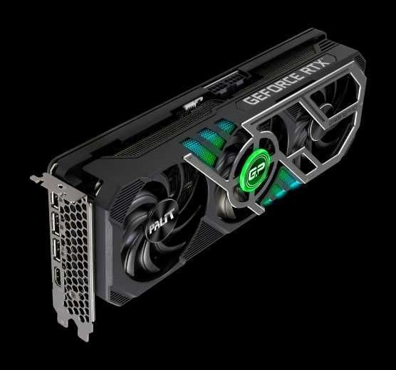 Новая Игровая карта Palit–8GB GeForce RTX3070Ti GAMINGPRO GDDR6 256bit