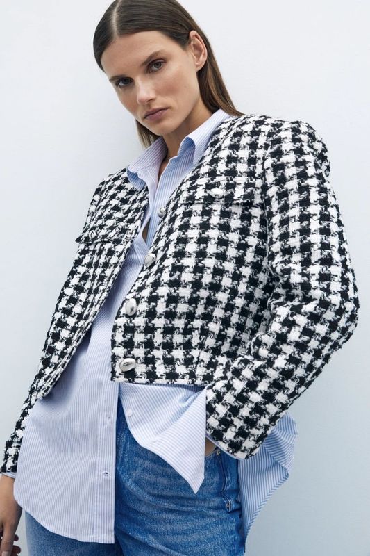 Твидовый Костюмчик Zara Твидовый Костюмчик Zara
