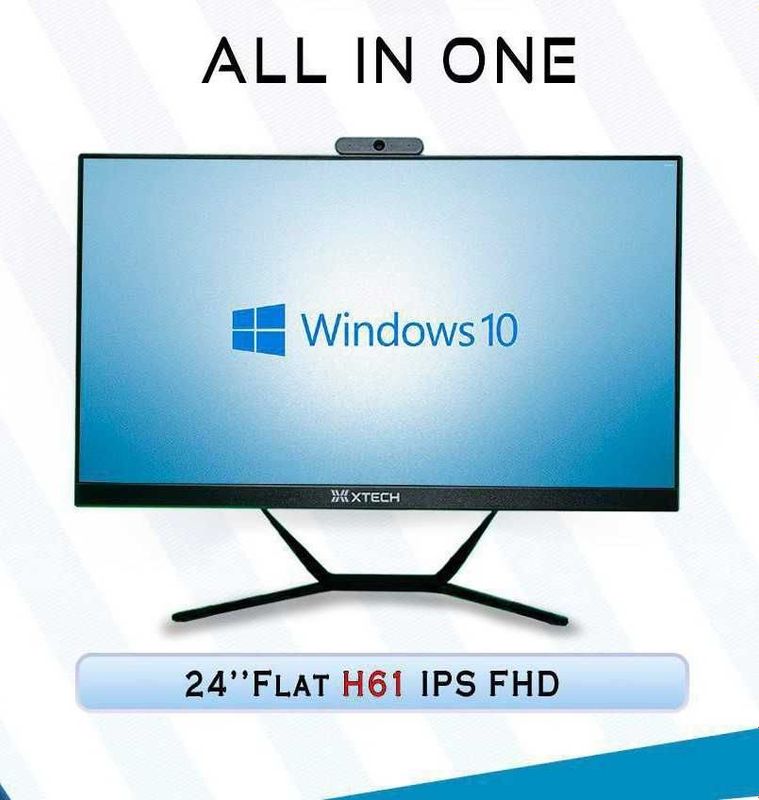 Офисный Моноблок 24" H61/ i5-2400 / D3 8GB / SSD 256GB /+klava mish