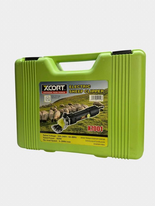 Xcort elektr qo‘y soch olish mashinasi – 450 Vt, Model: X7001 Xcort elektr qo‘y soch olish mashinasi – 450 Vt, Model: X7001