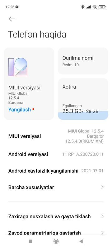 Redmi 10 128gb karabkasi bor. Redmi 10 128gb karabkasi bor.