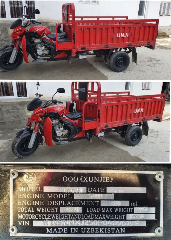 Hunjie mototsikl 250 kb