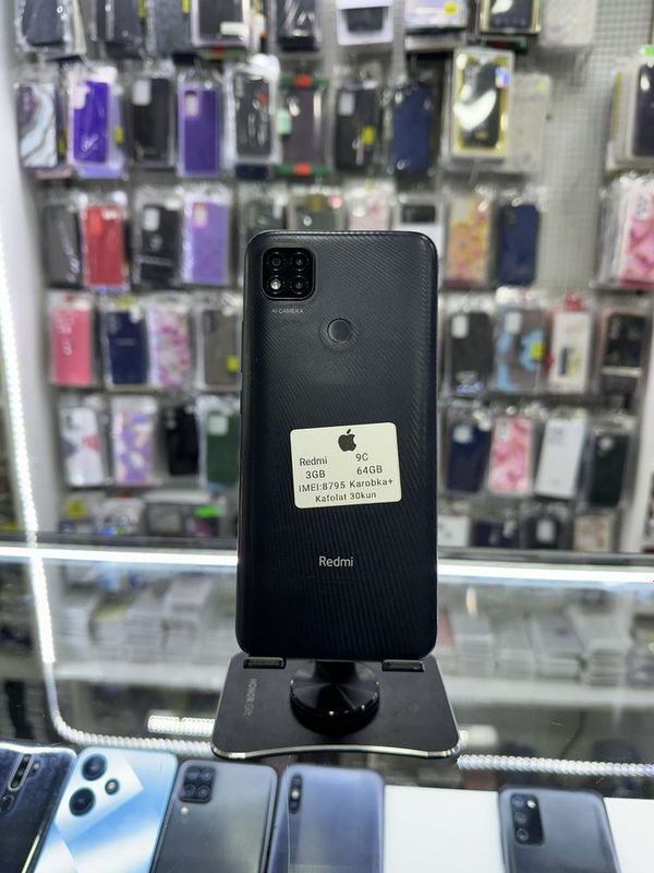 BRR. Redmi 9C 3/64gb Black BRR. Redmi 9C 3/64gb Black