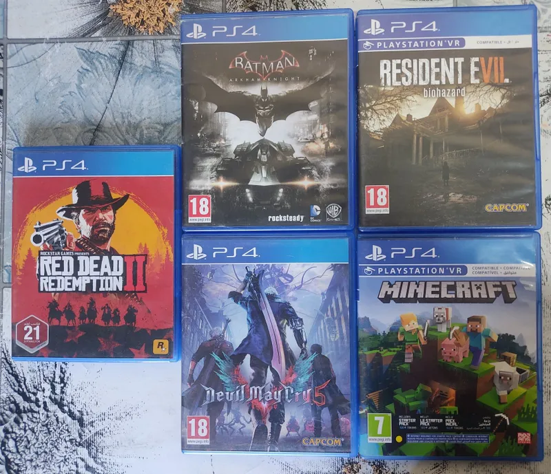 Диски с играми для PS4 / PS5