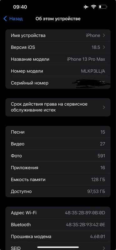 Iphone 13 pro Max