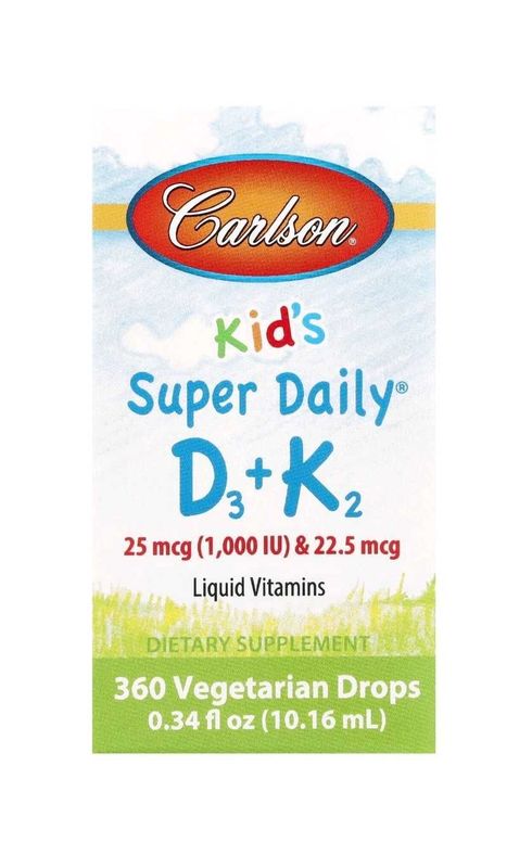 Carlson d3k2 kids. D3 k2 для детей