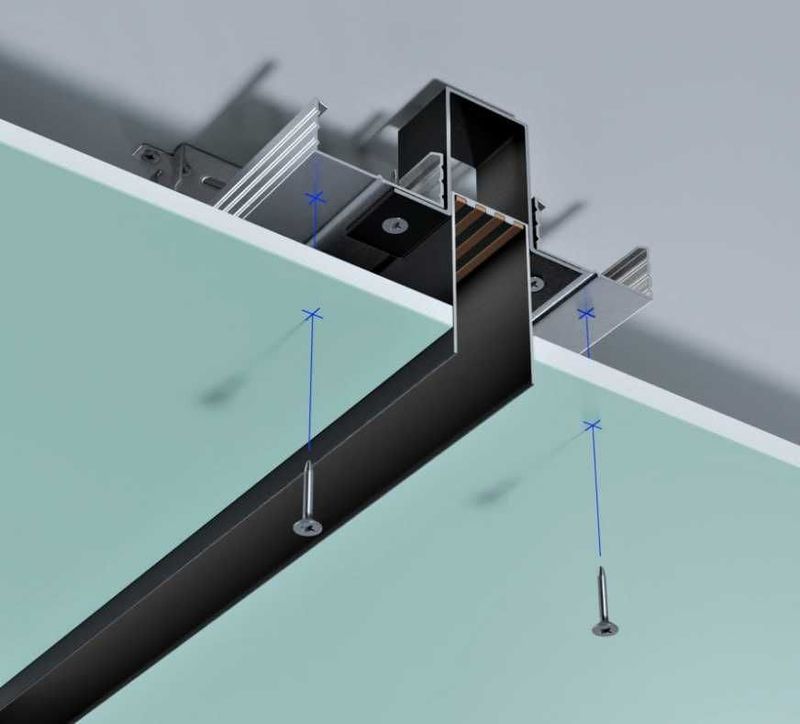 Трек для Гипсокартона внутренний