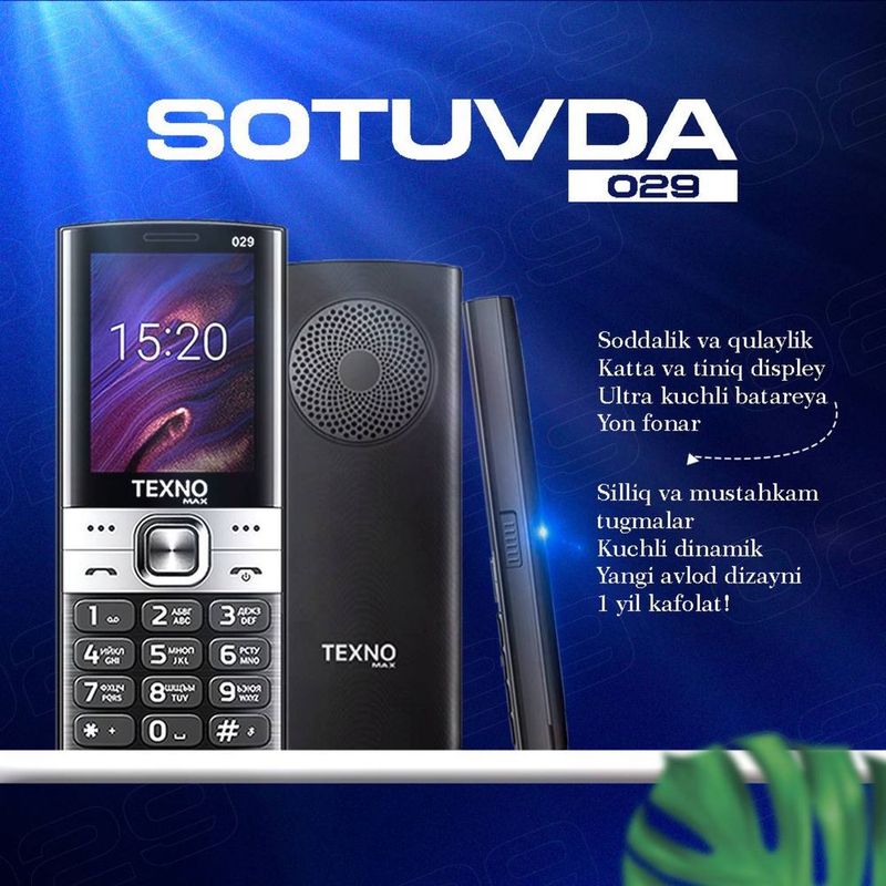 Texno Max 029 (Garantya 100%)(24/7 Aloqadamiz) Texno Max 029 (Garantya 100%)(24/7 Aloqadamiz)