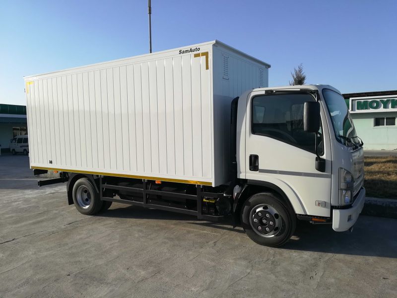 Исузу метан газ NPR 82 L CNG Isuzu фургон