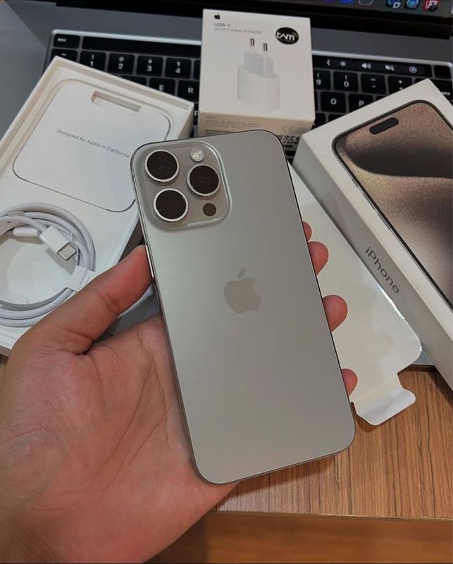 iPhone 15ProMax Natural titanium 256gb Sim ideal 100% Full Komplekt iPhone 15ProMax Natural titanium 256gb Sim ideal 100% Full Komplekt
