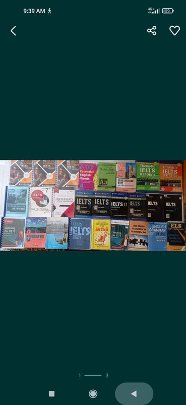Ingliz tili , IELTS kitoblar Ingliz tili , IELTS kitoblar