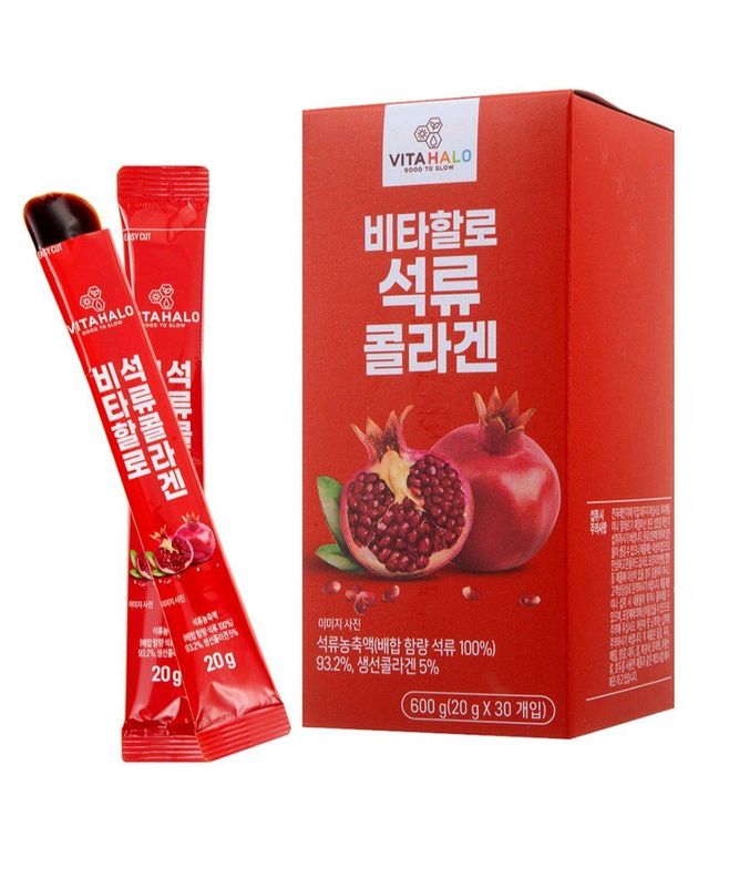 VITAHALO Pomegranate Collagen Jelly Sticks – коллаген желе