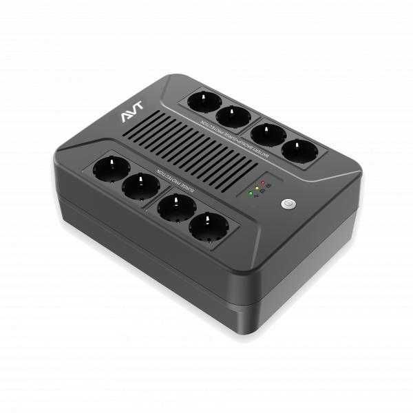 [НОВЫЙ] ИБП UPS AVT650 AVR, EA265P, 1x7Ah, 8xEU socket USB/RJ45, 390Вт