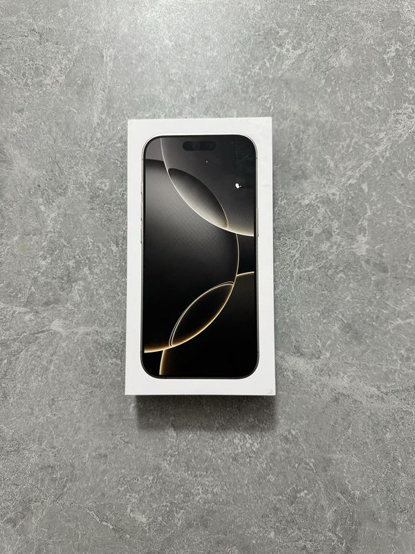 New! iPhone 16 Pro 128GB Natural Titanium