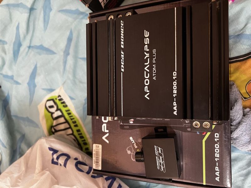 Продаётся усилитель apocalypse atom plus AAP 1.1200 1D B/U Продаётся усилитель apocalypse atom plus AAP 1.1200 1D B/U
