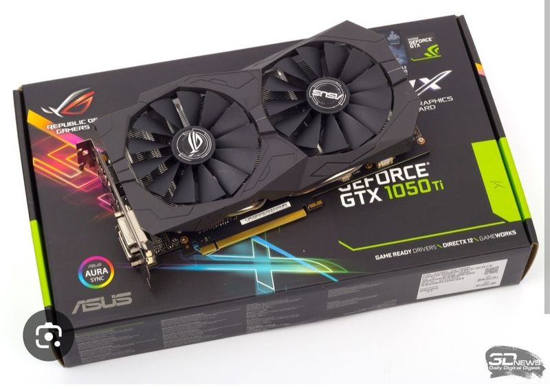 Игровой Asus Rog Strix Gtx 1050Ti 4Gb