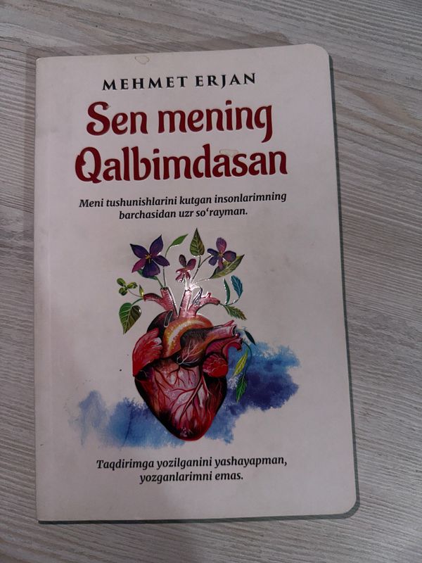 Kitob “Sen mening qalbimdasan” Kitob “Sen mening qalbimdasan”