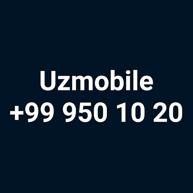 Uzmobile nomer satiladi. Obmen joq! Qatqan baha!