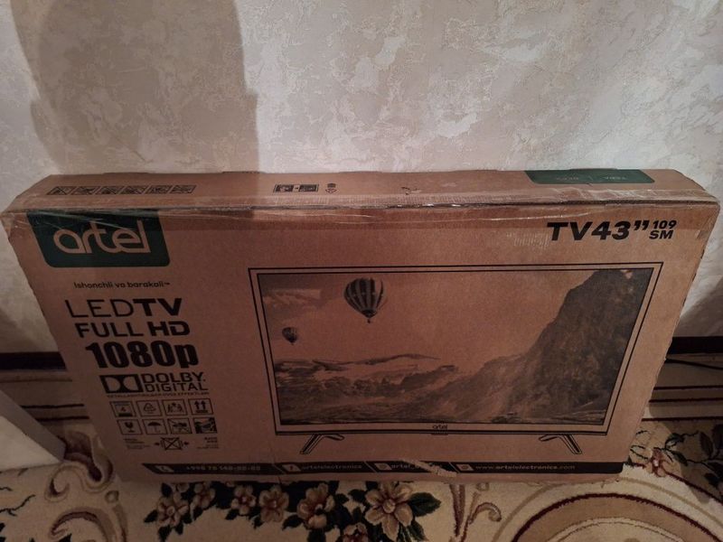 Продаётся Новый Artel 43 KF5000 Не Смарт!!!