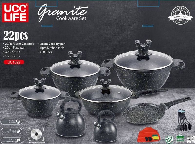 Qozon nabor granit premium Qozon nabor granit premium