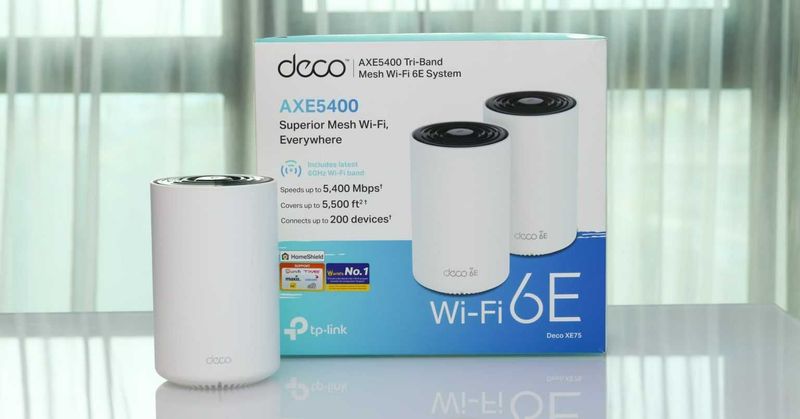 Трехдиапазонная WiFi 6E Mesh TP-Link Deco AXE5400 Deco XE75 Pro Трехдиапазонная WiFi 6E Mesh TP-Link Deco AXE5400 Deco XE75 Pro