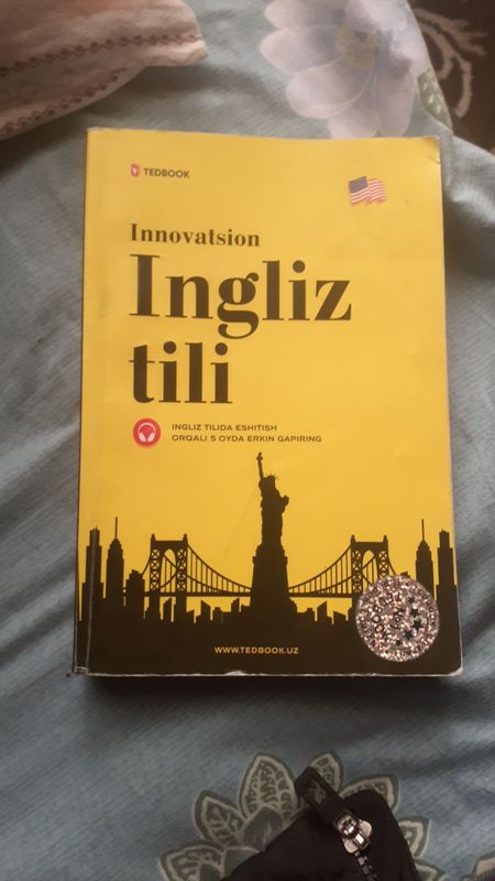 Ingliz tili speakingni rivojlantirish uchun TEDBOOK kitobii