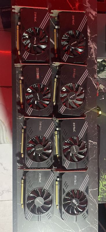 Zotac P106-90 analog 1050 количество 3шт Zotac P106-90 analog 1050 количество 3шт