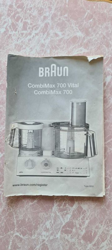 Кухонный комбаин braun kombiMacs 700