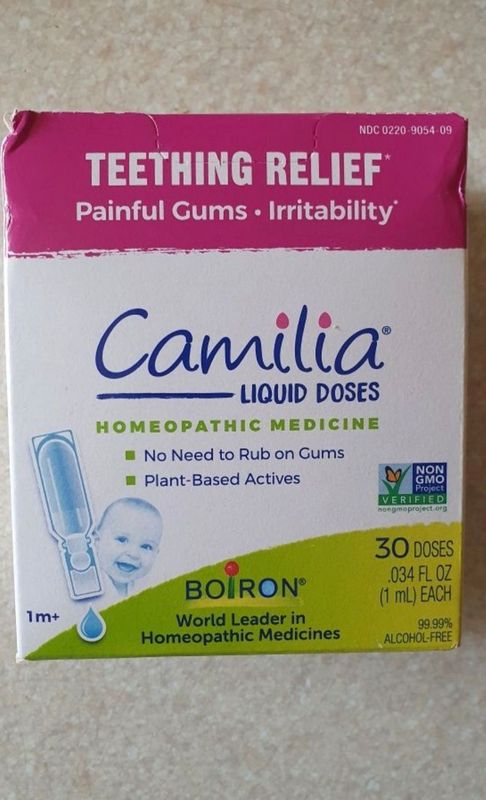 Camilia капли для облегчения прорезывания зубов