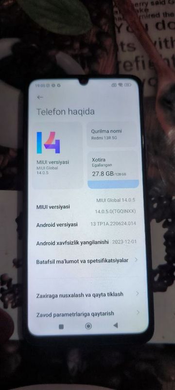 redmi 13 R holati ideal redmi 13 R holati ideal