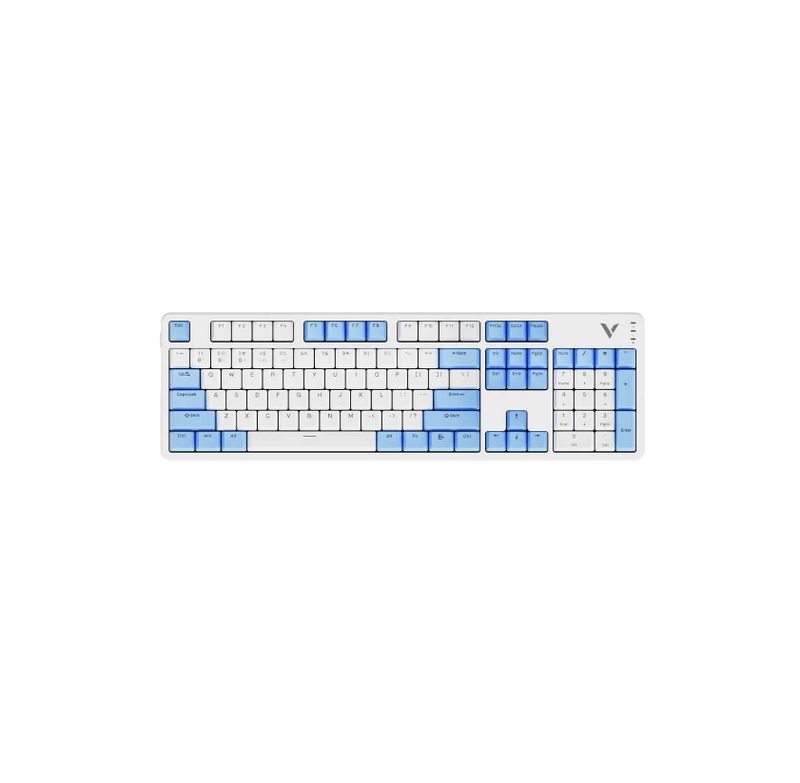 ; Механическая клавиатура GAMING KEYBOARD RAPOO V500PRO White Cerulean