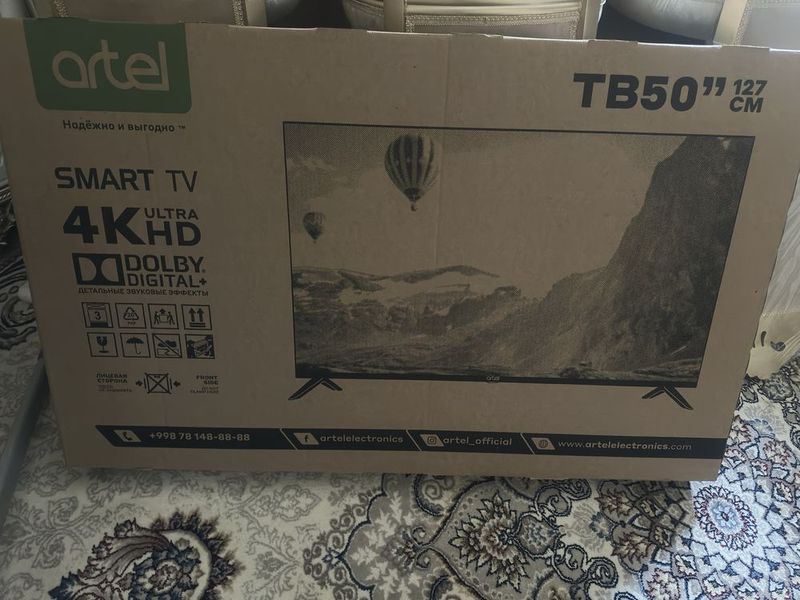 Artel 50 Smart yengi ochilmagan Artel 50 Smart yengi ochilmagan