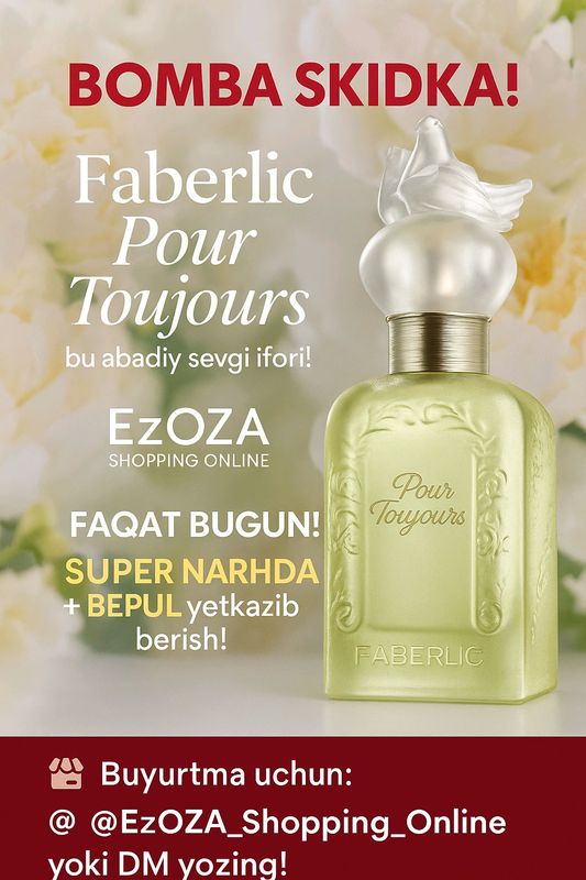 POUR TOJURS ORGINAL PARFUM POUR TOJURS ORGINAL PARFUM