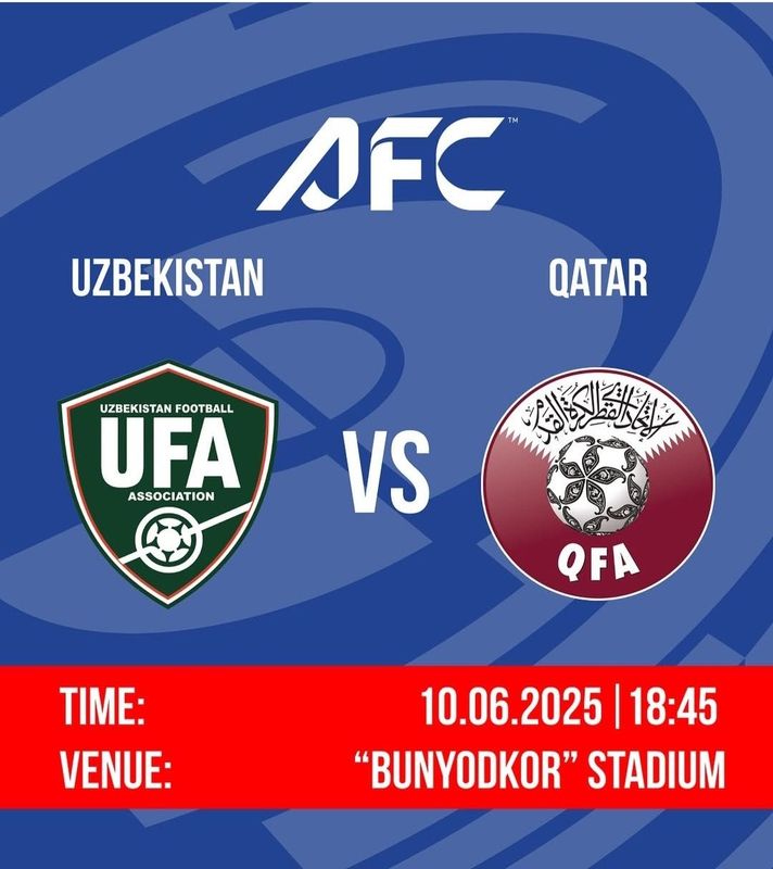 Uzbekiston -Qatar biletlar bor o'rta qator 7 D Uzbekiston -Qatar biletlar bor o'rta qator 7 D