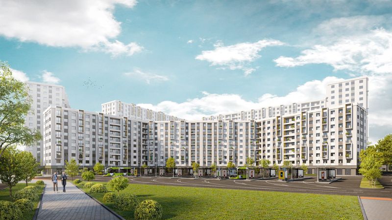 1-комнатная квартира в Бектемирском районе, ТРЦ Компас