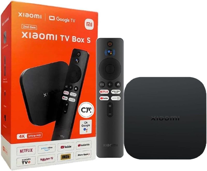 Xiaomi TV Box S. Smart,Android Ram 2gb/xotra 8gb,Televizorlar uchun. Xiaomi TV Box S. Smart,Android Ram 2gb/xotra 8gb,Televizorlar uchun.