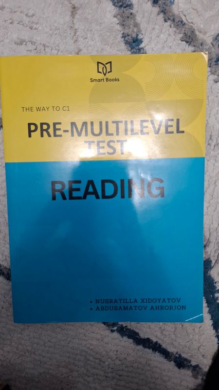 Pre-Multilevel test reading C1 Pre-Multilevel test reading C1