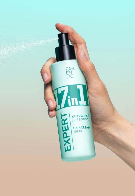 Expert 1 da 17 sochlar uchun krem-sprey Expert 1 da 17 sochlar uchun krem-sprey