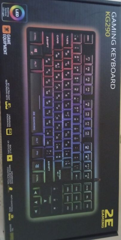 Kg 290 Gaming keyboard Kg 290 Gaming keyboard