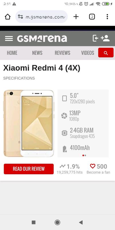 Redmi 4x Redmi 4x