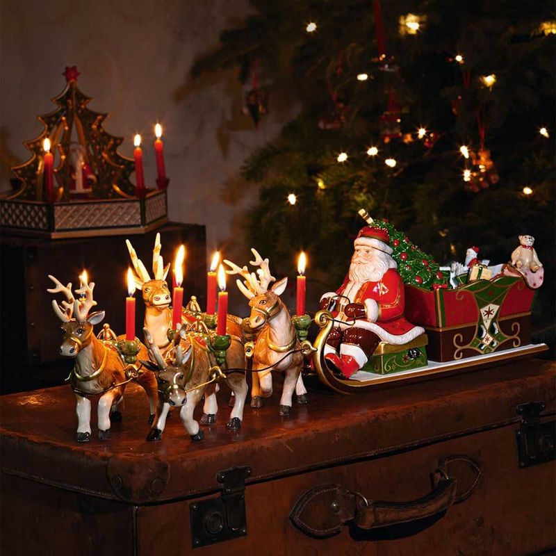 Статуэтка Санта на санях 70 см Christmas Toys Memory Villeroy & Boch Статуэтка Санта на санях 70 см Christmas Toys Memory Villeroy & Boch