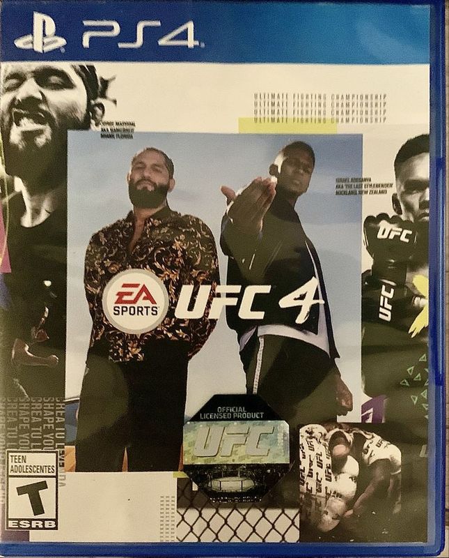 Диск UFC 4 для ps4