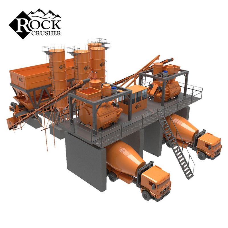 Бетонный Завод от Rock Crusher Бетонный Завод от Rock Crusher