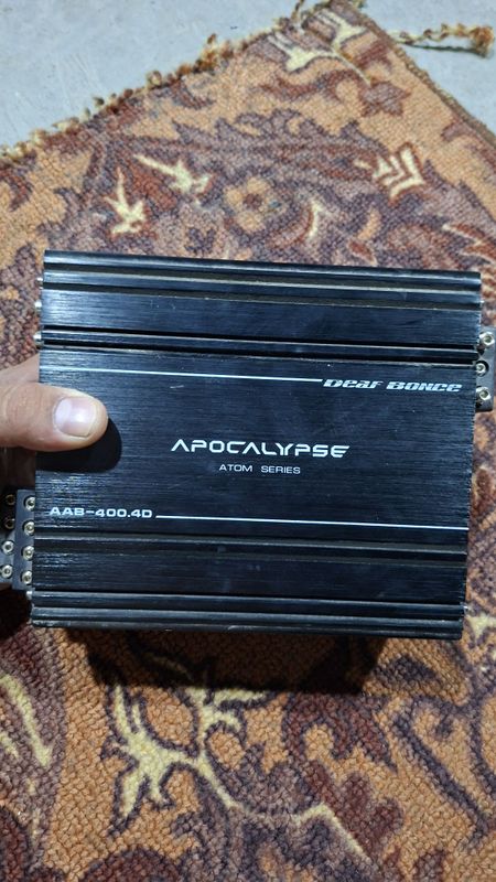 Apocalypse 400. Усилитель Apocalypse 400. Усилитель