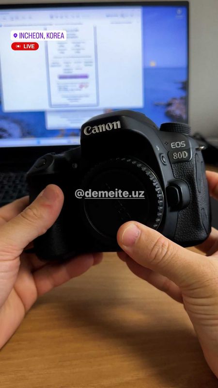 Canon EOS 80D Body: Probeg: 6.746 Canon EOS 80D Body: Probeg: 6.746