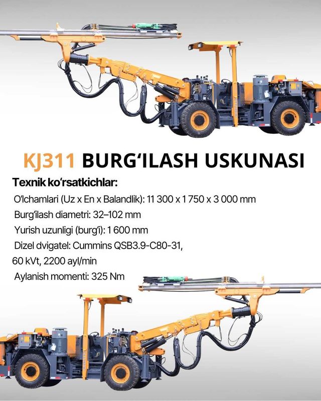 Новая БУРОВАЯ УСТАНОВКА KAISHAN, Burov uskunasi, бурение карьеров Новая БУРОВАЯ УСТАНОВКА KAISHAN, Burov uskunasi, бурение карьеров