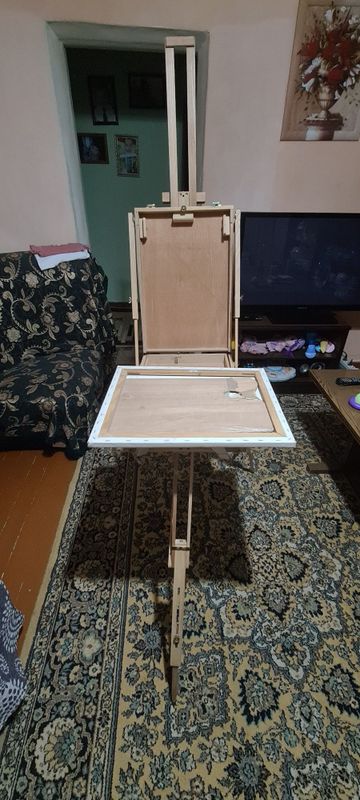 Этюдник (мальберт) на деревянных ножках