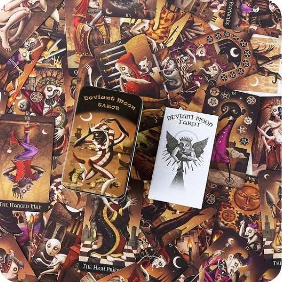 Карты МАК Таро Безумной луны (Deviant Moon Tarot) Карты МАК Таро Безумной луны (Deviant Moon Tarot)