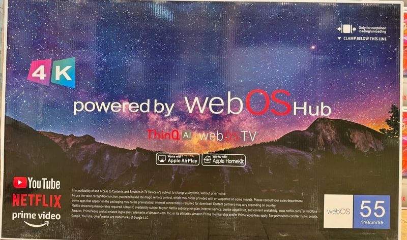 Tv 55 smart webos tizimda ishlaydi Tv 55 smart webos tizimda ishlaydi